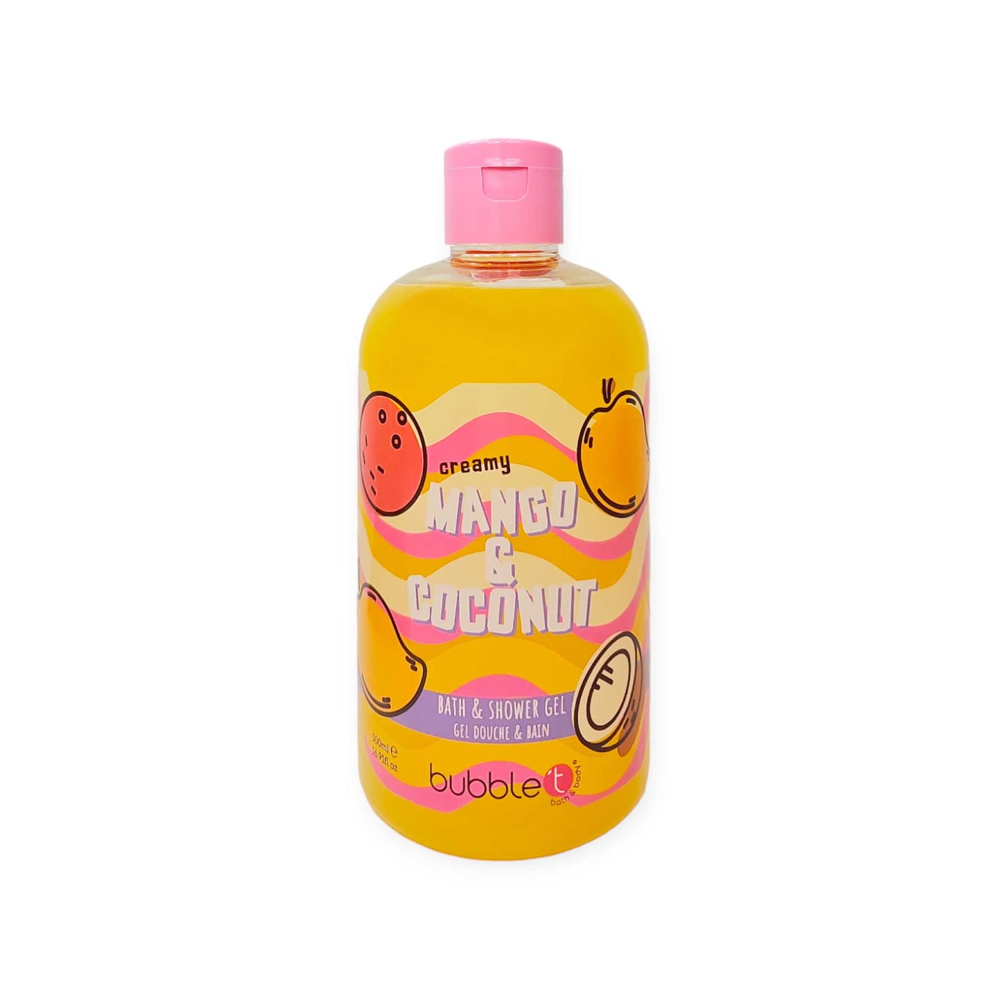 Gel doccia Bubble T Mango e Cocco, 500 ml