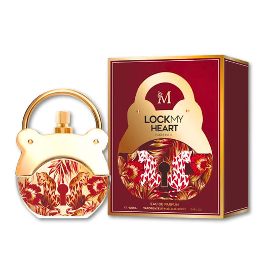 "LOCK MY HEART " red profumo donna 100ml